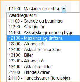 Sådan fjerner du likviditetseffekten fra en driftskonto Likviditetsegenskaben værdireguler til