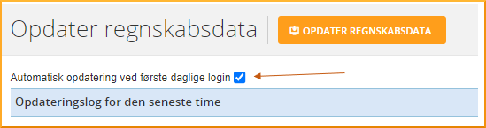 Automatisk opdatering